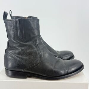 Buttero Floyd Side Zip Leather Boots